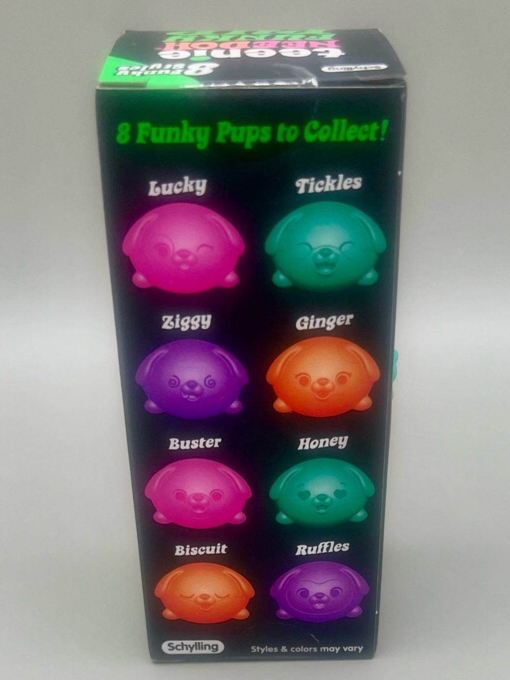 Schylling NeeDoh Teenie Funky Pups ~ 3 Pack 
Blue/Orange/Pink 🩵🧡🩷 Collection NEW - Picture 6 of 8